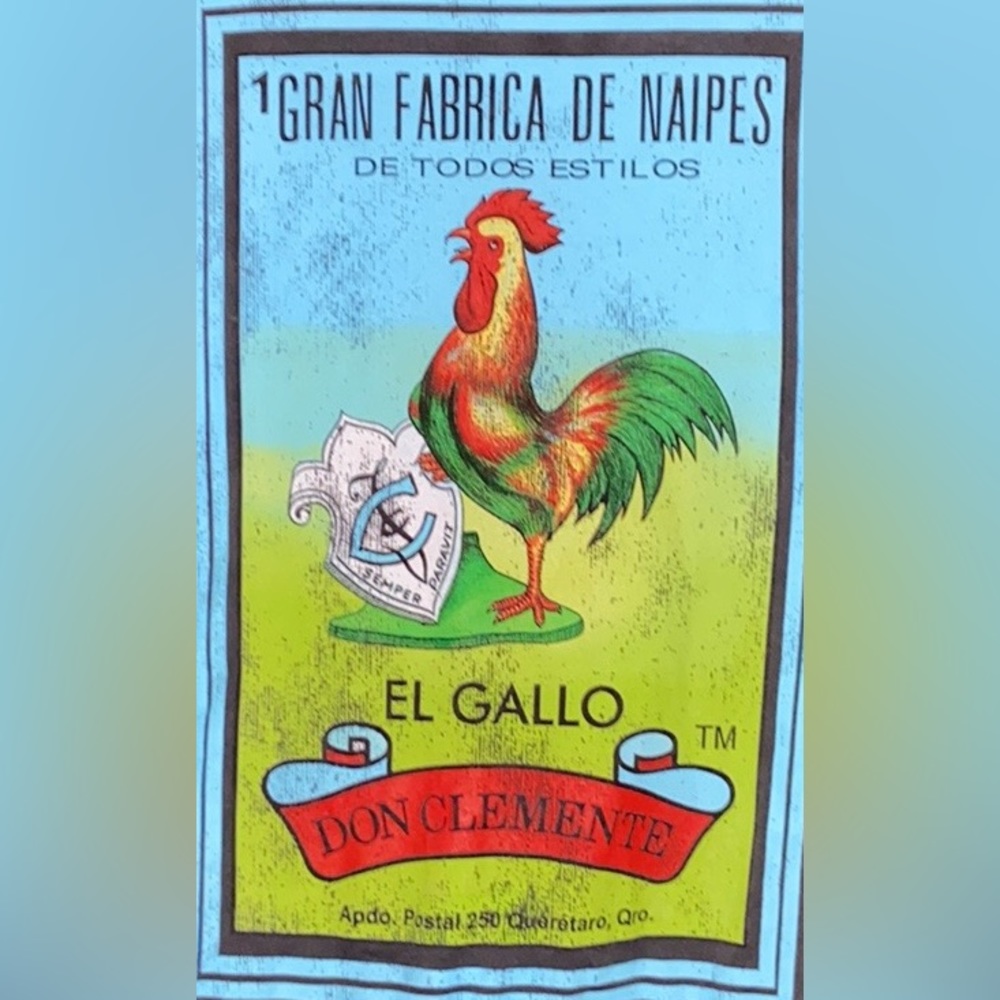 Loteria “El Gallo” 🐓 The Rooster Men’s T-Shirt Size 2XL